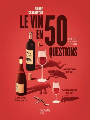 cover image of Le vin en 50 questions